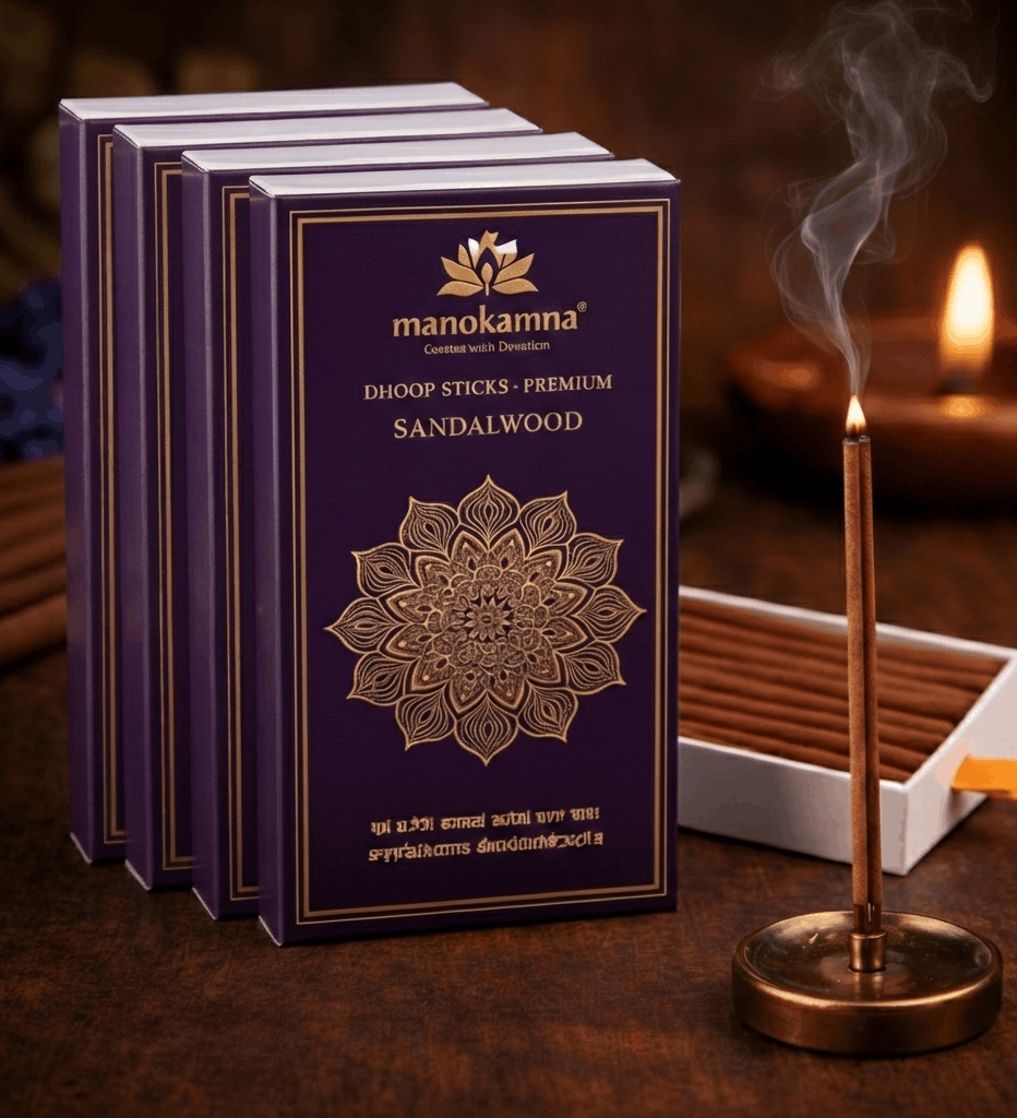 Premium Dhoop Sticks - Pack of Four